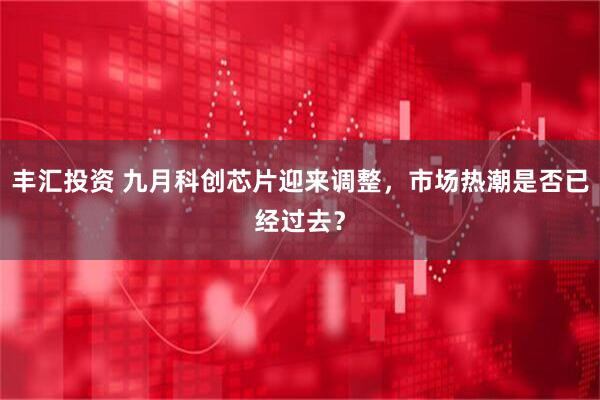 丰汇投资 九月科创芯片迎来调整，市场热潮是否已经过去？