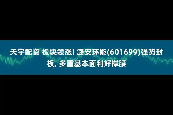 天宇配资 板块领涨! 潞安环能(601699)强势封板, 多重基本面利好撑腰